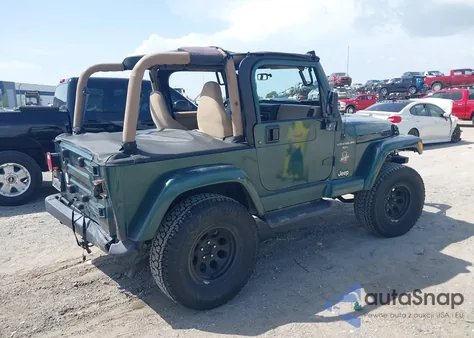 2000 Jeep Wrangler Sahara from USA, damaged, VIN 1J4FA59S4YP805067